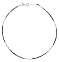 Collar Giovanni Raspini Dadini Grey in Plata 11853 - 11853